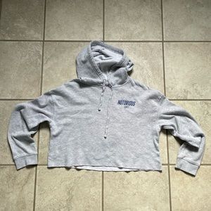 Notorious Lift Cropped Hoodie!